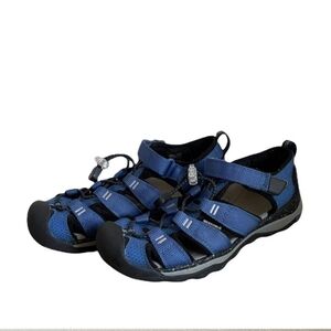 Keen Kids' Newport Neo H2 Hiking Sandals Blue/Black DU6267UD - Size 3